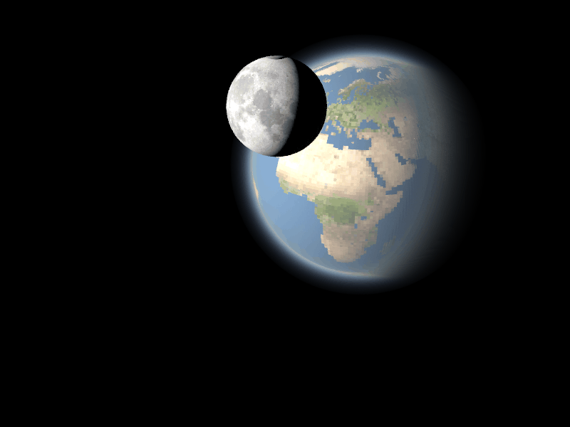 Atmospheric scattering project demo