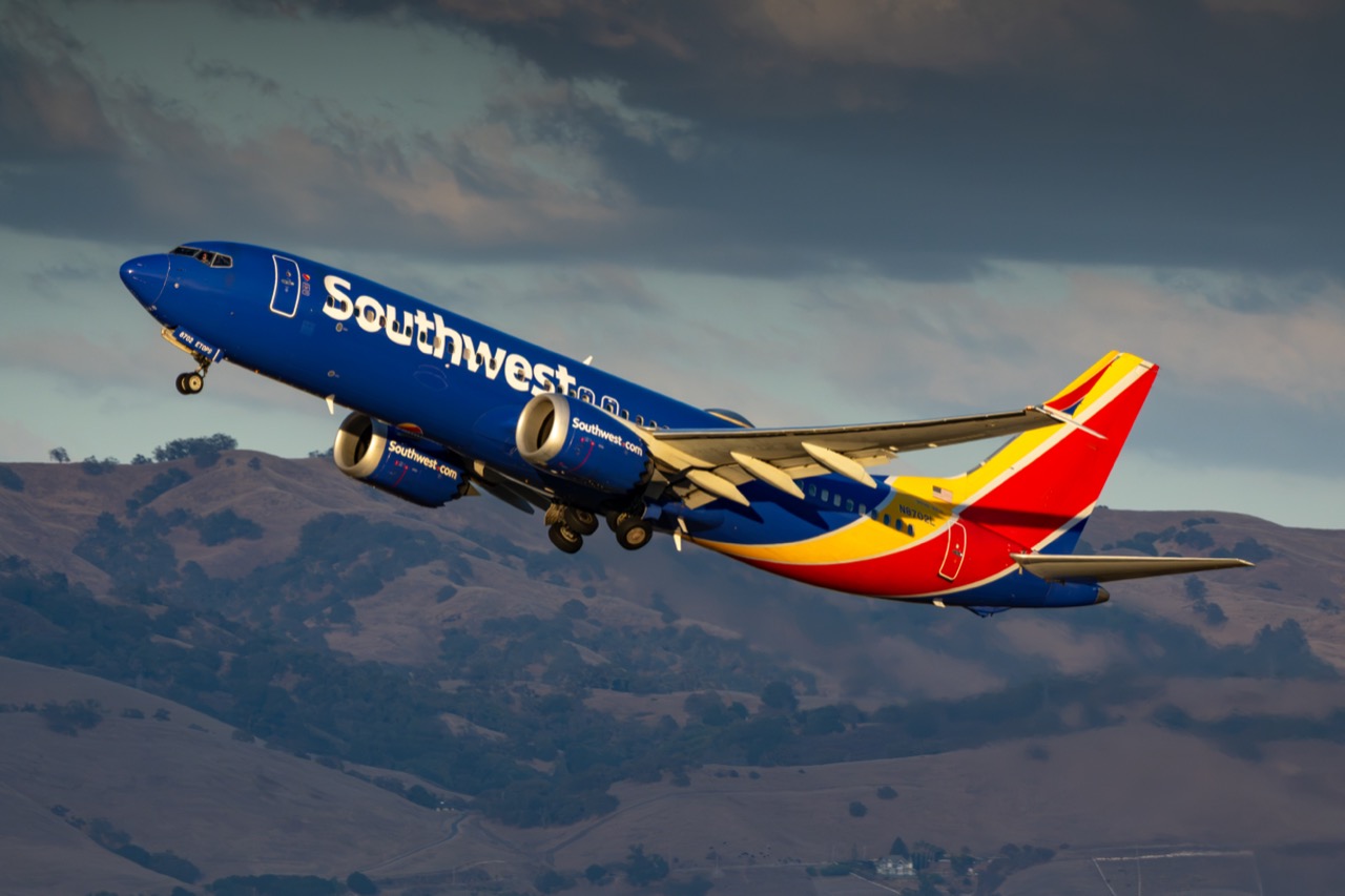 Southwest Airlines at San Jose International Airport